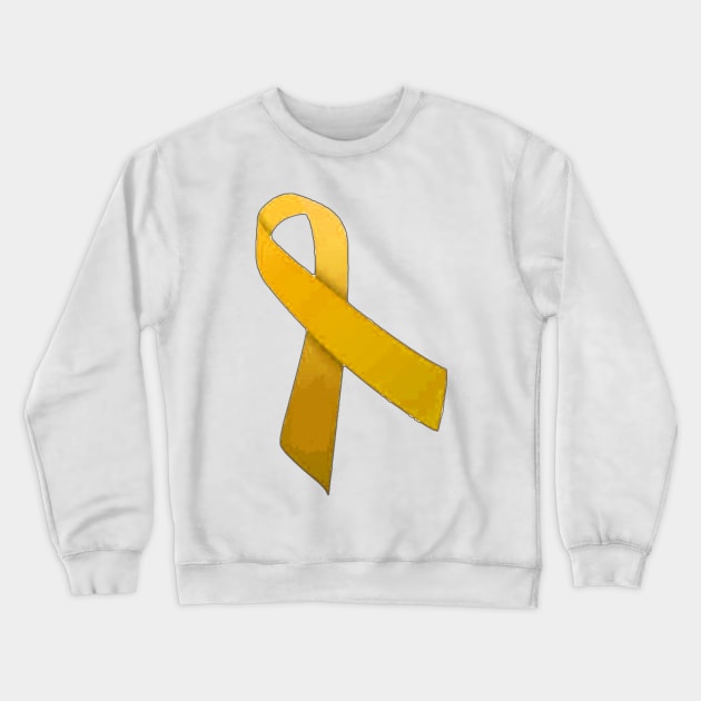 awareness ribbon Crewneck Sweatshirt by ZoeBaruch